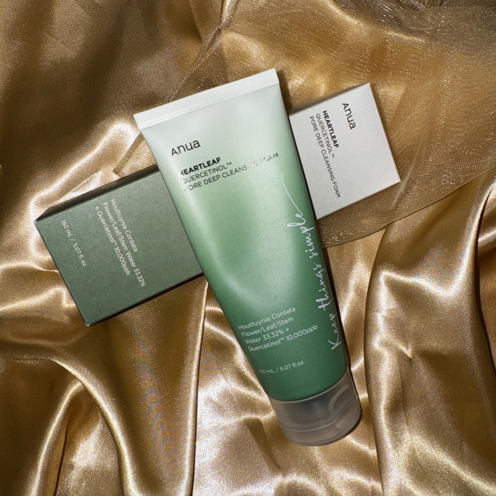 Anua Heartleaf Quercentinol Foaming Cleansing Wash Kbeauty Like New with Box